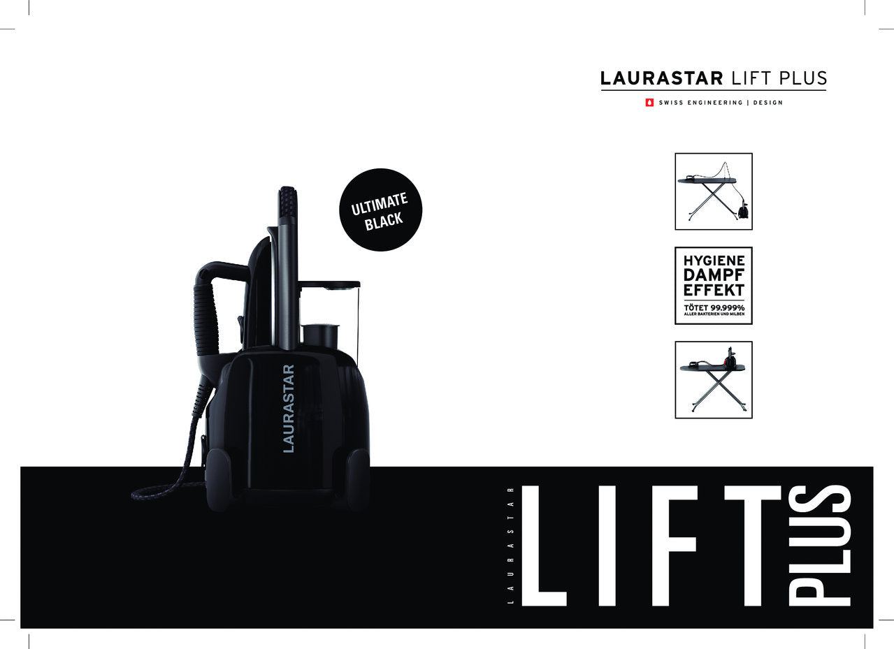 Laurastar Lift Plus Ultimate Black