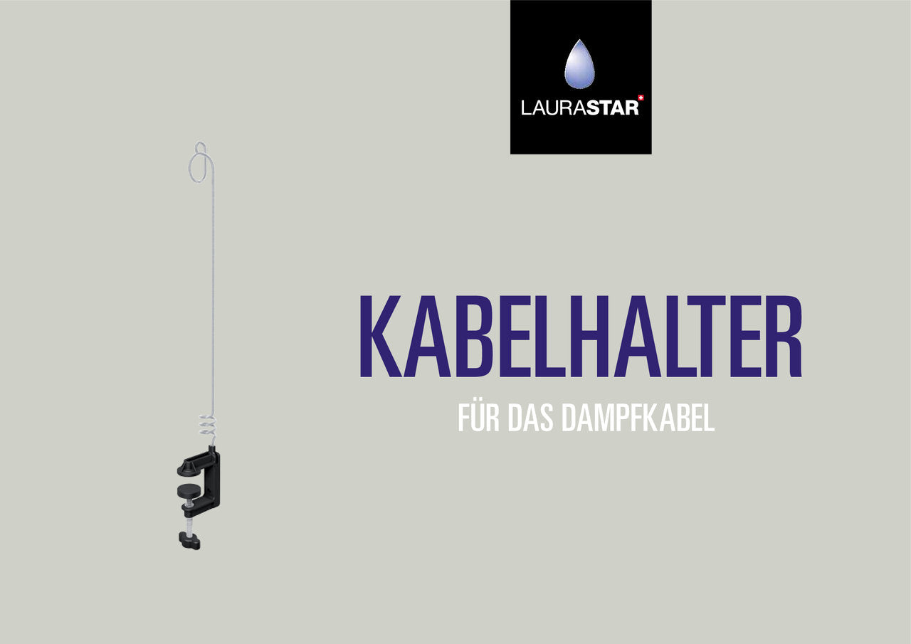 Universal Kabelhalter für das Dampfkabel