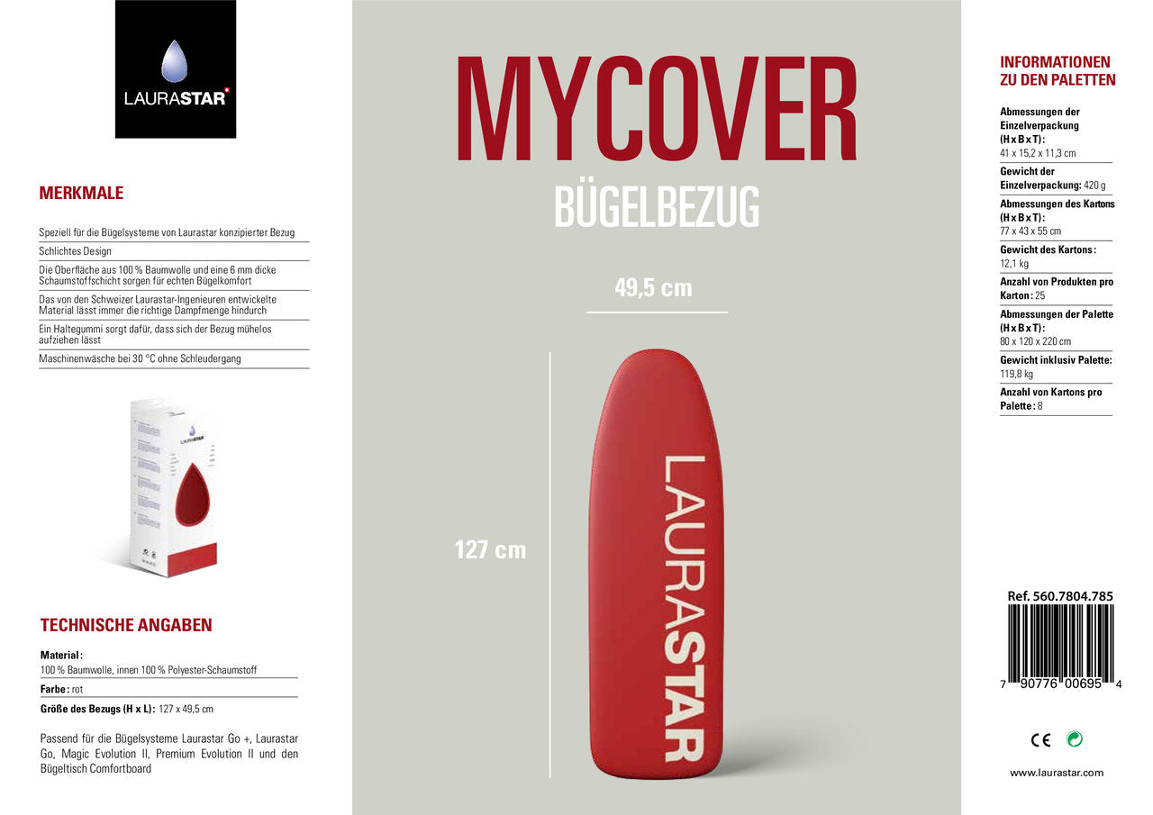 Bezug Mycover E-Serie Rot
