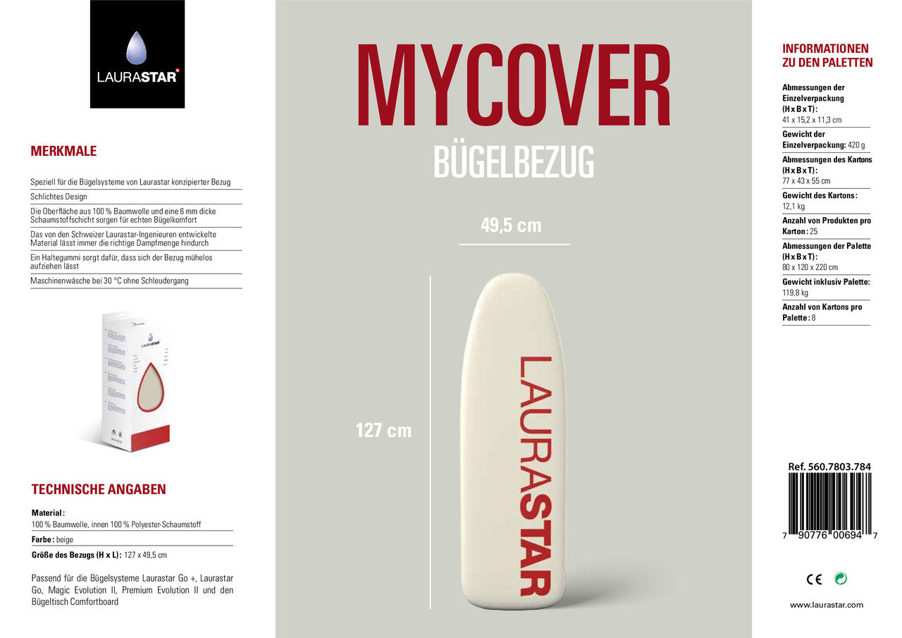 Bezug Mycover E-Serie Beige Natur